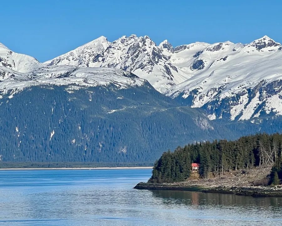 gorgeous view across Portage Cove, Haines