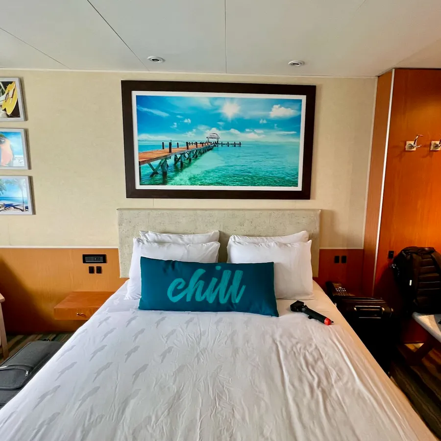 Typical cabin on Margaritaville at Sea Paradise