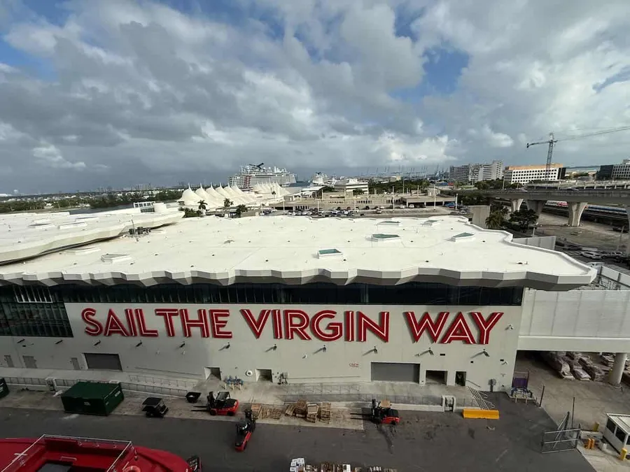 A view across PortMiami